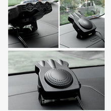 Load image into Gallery viewer, 12V Portable Car Multi-function 2 in 1 Heater Three-hole Defrost Defogging Heater Heating &amp; Cooling Fan 180 Rotation