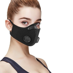 Rewashable Face Mask Anti PM2.5 Dust Mouth Mask