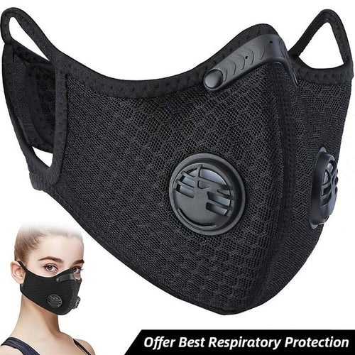 Rewashable Face Mask Anti PM2.5 Dust Mouth Mask