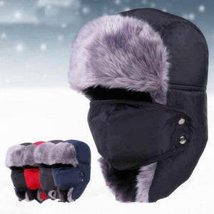 Winter Outdoor Windproof Thick Warm Neck Snow Cap Face Mask Cycling Motorcycle Hat