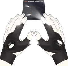 Load image into Gallery viewer, LED Flashlight Gloves Men&#39;s Stretchy Comfortable LED Gloves