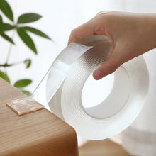 Load image into Gallery viewer, Transparent Nano-tape Washable Reusable Double-Sided Tape Adhesive Nano Traceless Sticker