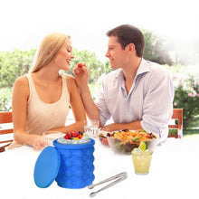 Load image into Gallery viewer, New Ice Cube Maker Genie Space Saving Silicone Ice Mug Mold Home Kitchen