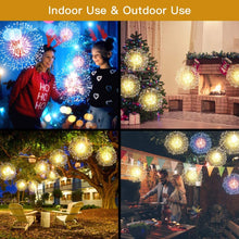 Load image into Gallery viewer, Fairy Firework String Lights 198 LED 8 Modes Dimmable String Fairy Lights with Remote Control
