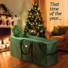 Load image into Gallery viewer, Christmas Tree Storage Bag (Canvas)  Xmas Tree Bag fits 8 FT Artificial dissembled Tree