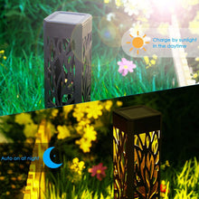 Load image into Gallery viewer, Waterproof Garden Lights Solar Powered with Warm White LED Lights