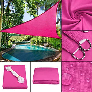 Outdoor Waterproof Triangular UV Sun Shade Sail
