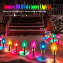 Load image into Gallery viewer, Christmas Lights Outdoor Lawn Decorations with Pathway Marker Stakes