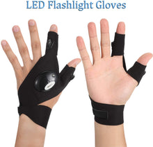 Load image into Gallery viewer, LED Flashlight Gloves Men&#39;s Stretchy Comfortable LED Gloves