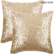 Load image into Gallery viewer, Shiny Sparkling Sequin Christmas Decorative Cushion Covers Pillowcases