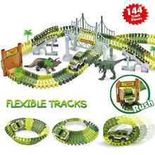 Load image into Gallery viewer, Create-a-Track Dino World Track Playset