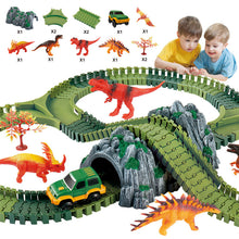 Load image into Gallery viewer, Create-a-Track Dino World Track Playset