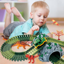 Load image into Gallery viewer, Create-a-Track Dino World Track Playset