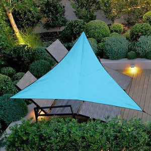 Outdoor Waterproof Triangular UV Sun Shade Sail