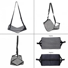 Load image into Gallery viewer, Portable Plane Travel Table Footrest Hammock
