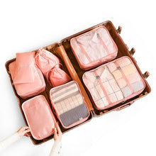 Load image into Gallery viewer, 8pcs Travel Home Clothes Quilt Blanket Storage Bag Set