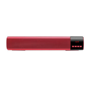 Portable Wireless HiFi Bluetooth Soundbar Speaker with Clock