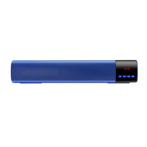 Portable Wireless HiFi Bluetooth Soundbar Speaker with Clock