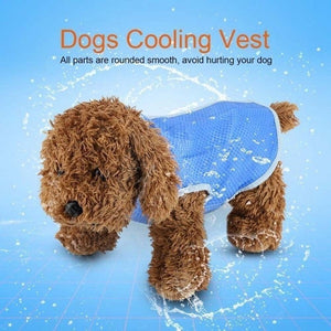 Summer Dog Cooling Vest Coat Sleeveless Puppy Jacket Pet Clothes Clothing for Dogs XS-L