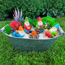 Load image into Gallery viewer, 5pcs Miniature Garden Gnomes Camping Gnome Kit