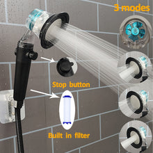 Load image into Gallery viewer, Propeller Bathroom Shower Head High Pressure Water Saving Shower Head