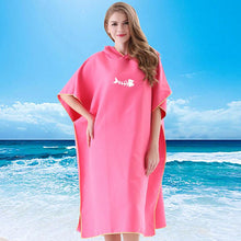 Load image into Gallery viewer, Adult Diving Suit Change Robes Poncho Quick-drying Hooded Towel Quick-drying Hooded