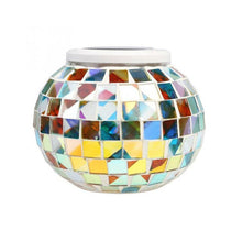 Load image into Gallery viewer, Waterproof Solar Table Color Changing Mosaic Glass Ball Lights
