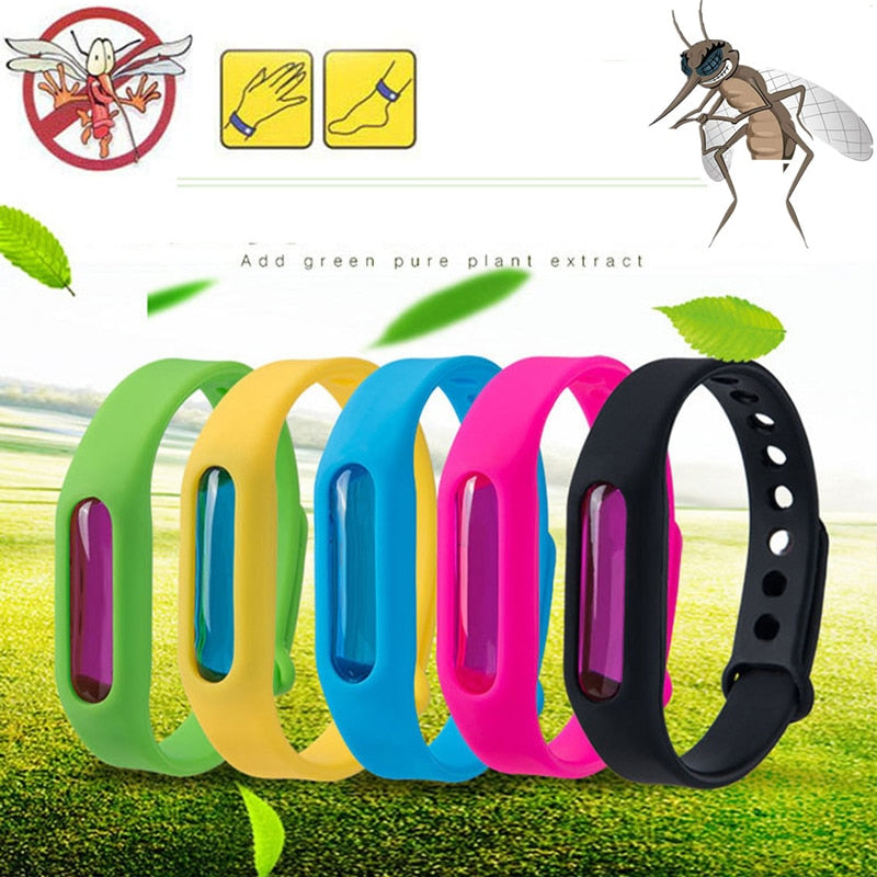Mosquito Killer Silicone Wristband Anti Mosquito Band