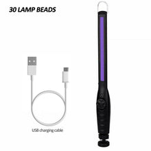 Load image into Gallery viewer, Portable UV Sterilizer Light Stick For Wand Home Hotel Handheld LED UV Lamp Cleaning Tool with 30 Light Beads