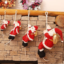 Load image into Gallery viewer, 30cm Christmas Gifts Decoration Cartoon Fabrics Santa Claus Market Showcase Decor