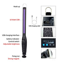Load image into Gallery viewer, Portable UV Sterilizer Light Stick For Wand Home Hotel Handheld LED UV Lamp Cleaning Tool with 30 Light Beads