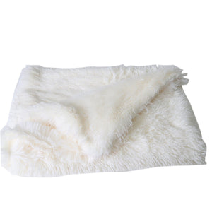 Winter Pet Dog Bed Long Plush Soft Comfortable Fleece Pet Cushion