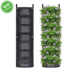 Load image into Gallery viewer, Vertical Hanging Garden Planter Layout Waterproof Wall Mount Hanging Flower Pot