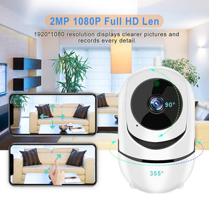 1080P 2MP Surveillance Cameras with Wifi IR Night Vision Auto Track