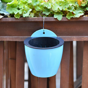 Self Watering Multi Color Hanging Planter with Hook