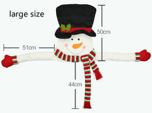 Load image into Gallery viewer, Christmas Tree Top Star Snowman Decorations Felt Christmas Tree Hat Pendant Decorations
