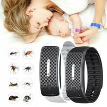 Load image into Gallery viewer, Ultrasound Mosquito Repellent Bracelet Anti Insect Wrist Band