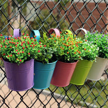 Load image into Gallery viewer, Hanging Garland Flower Pot Garden Hanging Balcony Flower Holders Flowers Planter Pots