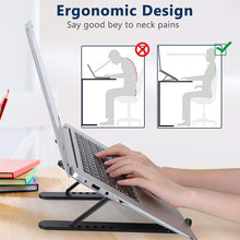 Load image into Gallery viewer, Adjustable Portable Laptop Stand Holder