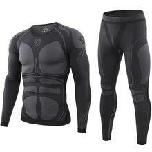Load image into Gallery viewer, Men Thermal Underwear Set Comfortable Warm Outdoor Sport Tights Suit