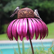 Load image into Gallery viewer, Sensation Pink Coneflower Bird Feeder