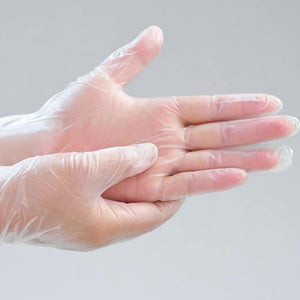 100PCS Black Disposable Gloves Latex Dishwashing/Kitchen/Medical Gloves