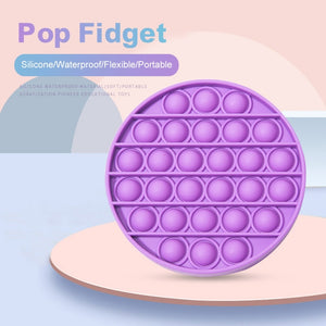 Silicone Push Pop Pop Bubble Sensory Fidget Stress Relief