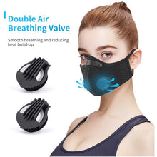 Load image into Gallery viewer, Rewashable Face Mask Anti PM2.5 Dust Mouth Mask