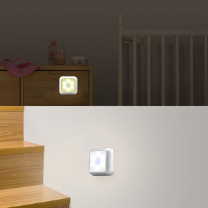 Smart Motion Sensor LED Night Lamp Battery Operated Pathway Night Light