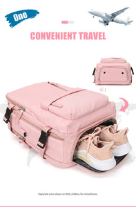 Women Large Travel Backpacks Waterproof Stylish Casual Daypack Bags