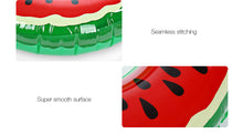 Load image into Gallery viewer, Watermelon Inflatable Pool Float Circle Swimming Ring for Kids Adults