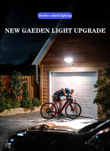 Waterproof 70 LED Solar Wall Light PIR Sensor Detection Garden Lamp