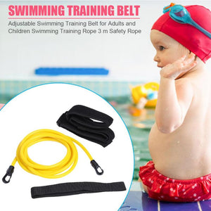 3M Adjustable Swim Training Resistance Belt Swimming Bungee Safety Rope Exerciser