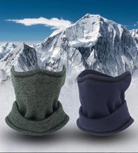Load image into Gallery viewer, Winter Fleece Headband Neck Gaiter Tube Warmer Face Cover Scarf